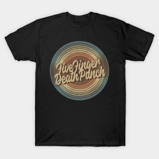 Five Finger Death Punch Vintage Vinyl T-Shirt